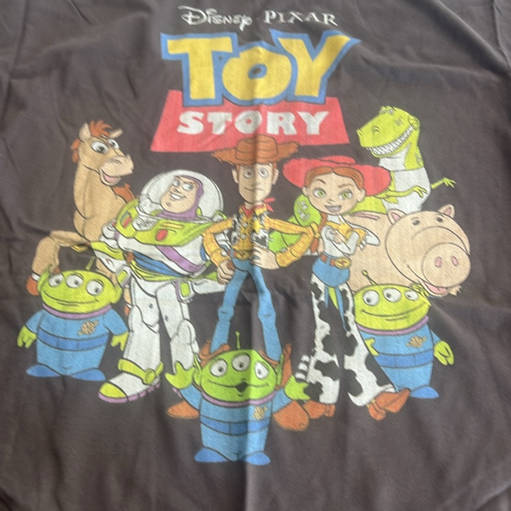 Disney Pixar Toy Story Toy GroUp T-Shirt Gray Men XL new - Picture 5 of 5